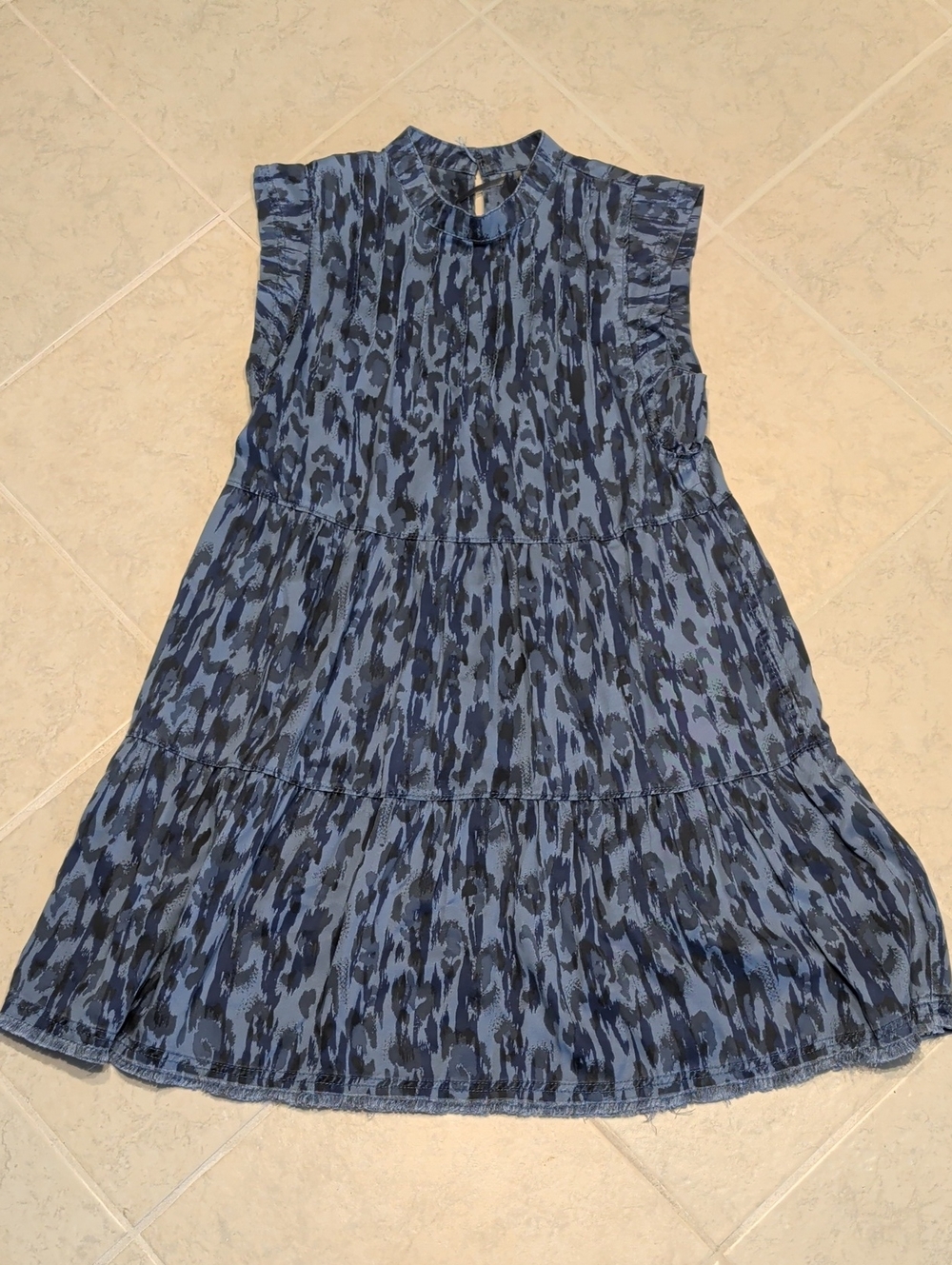 Anthropology 100% Lyocell Sleeveless Dress